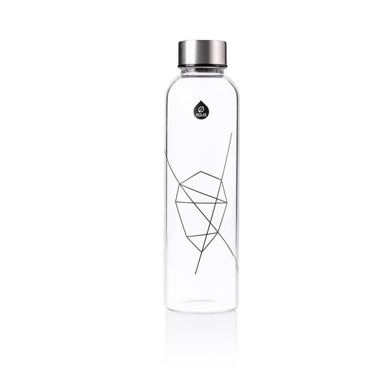 耐熱氈套玻璃瓶550ml-皮革咖啡色