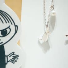 【Moomin】Moominpapa 姆明爸爸珍珠純銀項鏈