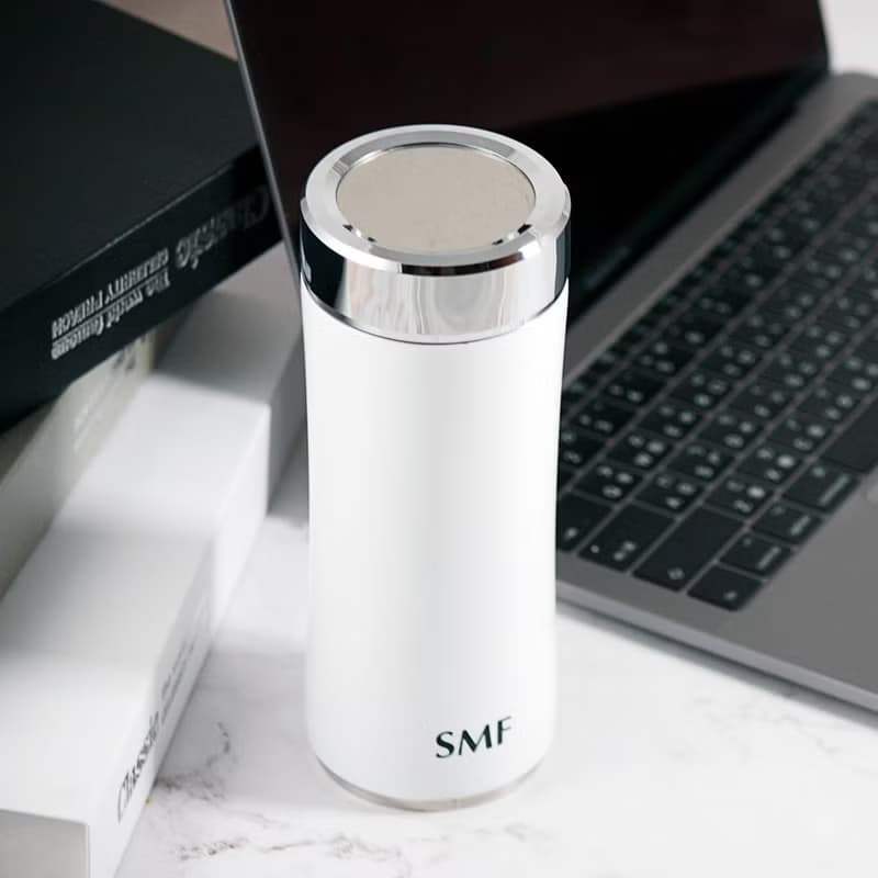 【送瓷茶隔】SMF骨瓷保溫杯 | 鋅時尚款  350ml