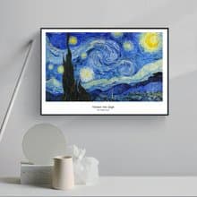 梵谷‧星夜-橫式_掛畫_名畫系列_台灣製造 兩個工作天快速出貨