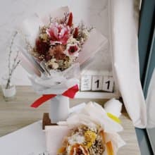 葉玫瑰 乾燥花束. 情人節.七夕.父親節.節日送禮