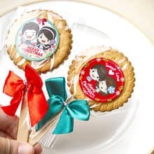 聖誕 婚禮版 麥芽餅 二次進場 送客喜糖 擺桌禮 探房禮 婚禮小物