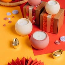 RUK 如是手作 NO.8 Red Blessings 新年祝福 精油香氛蠟燭