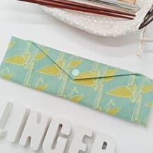 //紙鶴// 餐具包/刷具包/文具筆袋