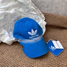 中古品 Balenciaga x adidas 藍色聯名帽
