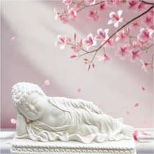 靜謐之美學 淨念吉祥小佛之臥佛(如自在)  精緻台灣文創禮品