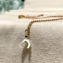 老林雜貨 | 月牙貝項鍊