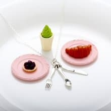 【Angel & Me】銀 湯匙 叉子 刀子 s925 純銀項鍊 餐具 彌月 周歲