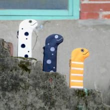 花園鰻筆袋/筆套/餐具袋/收納袋