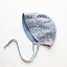 英國LIBERTY FABRICS歐式復古印花雙面穿戴嬰兒遮陽帽-費德堡森林