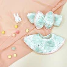 清新小羊 彌月禮盒 寶寶髮帶 寶寶圍兜 滿月禮 新生兒禮物