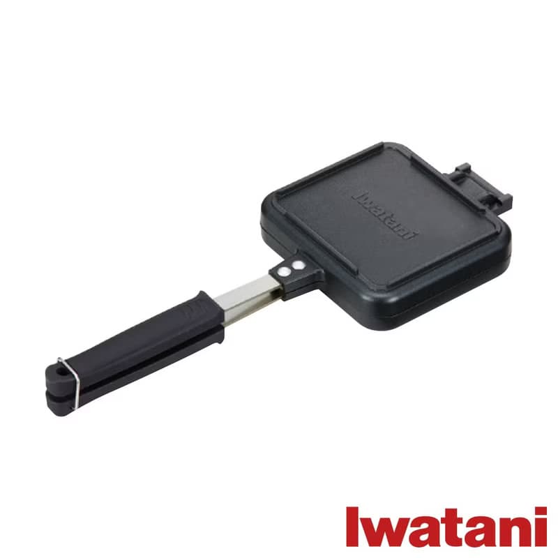 【Iwatani岩谷】可拆式雙面不沾吐司煎烤夾-直火專用
