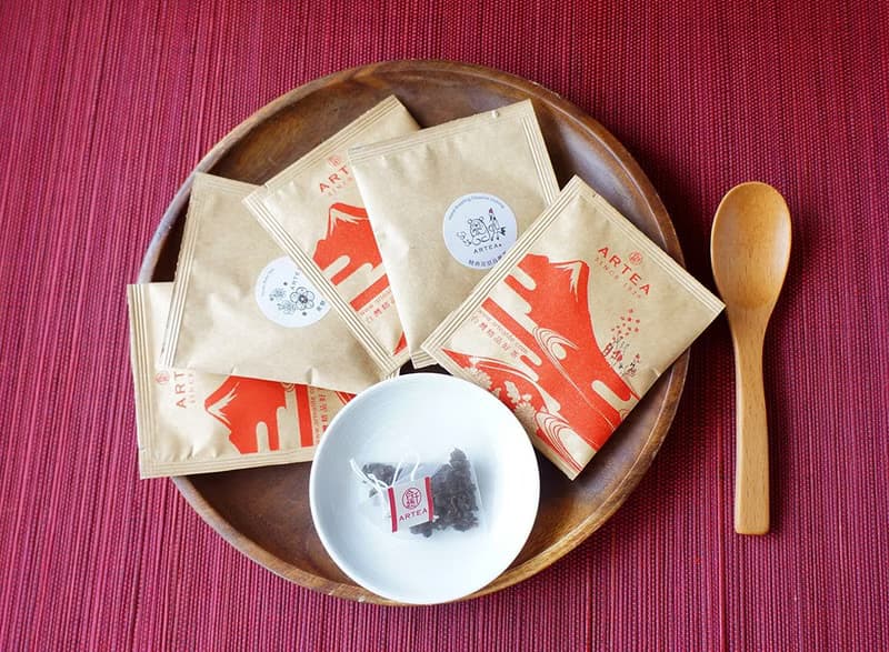 ARTEA 龍眼木手工炭焙烏龍茶  桂圓與佛手柑香   原葉立體茶包