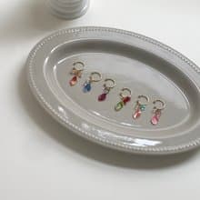 小葉 | 耳骨夾 樹脂花