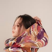 BROWN SUGER 系列 - 蘋果塔 * 連帽圍巾 編織 圍巾