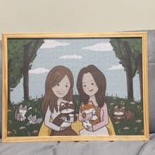【加購】似顏繪加購紙質拼圖