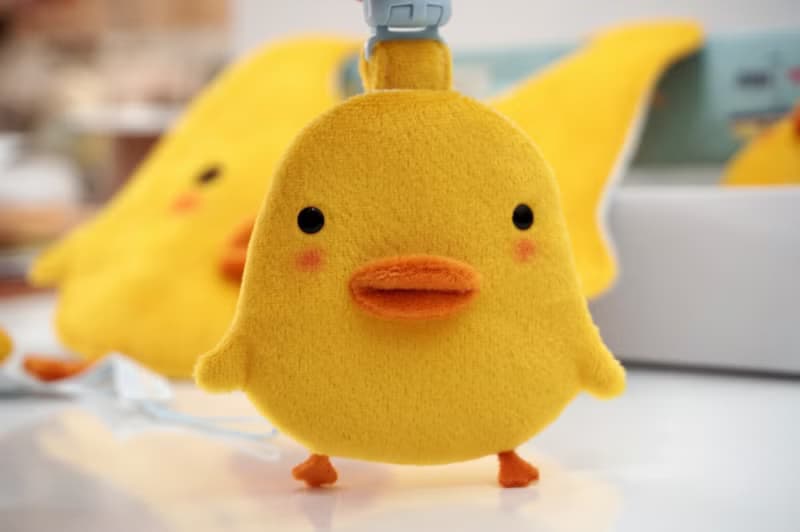  Bucute小黃鴨護身符.御守套/寶寶專用/手工製作/彌月禮物