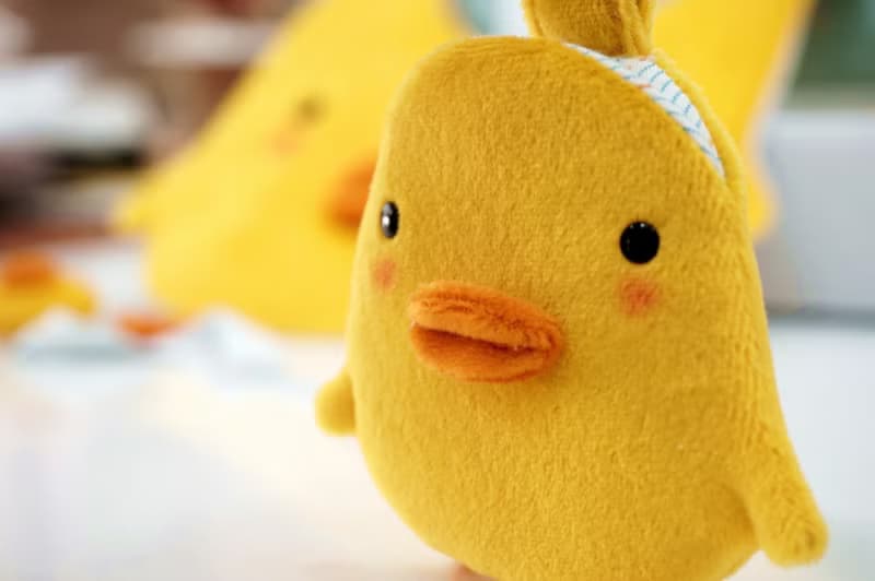  Bucute小黃鴨護身符.御守套/寶寶專用/手工製作/彌月禮物