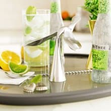 【Umbra】Tipsy平衡鳥開瓶器(亮銀) | 碗盤收納