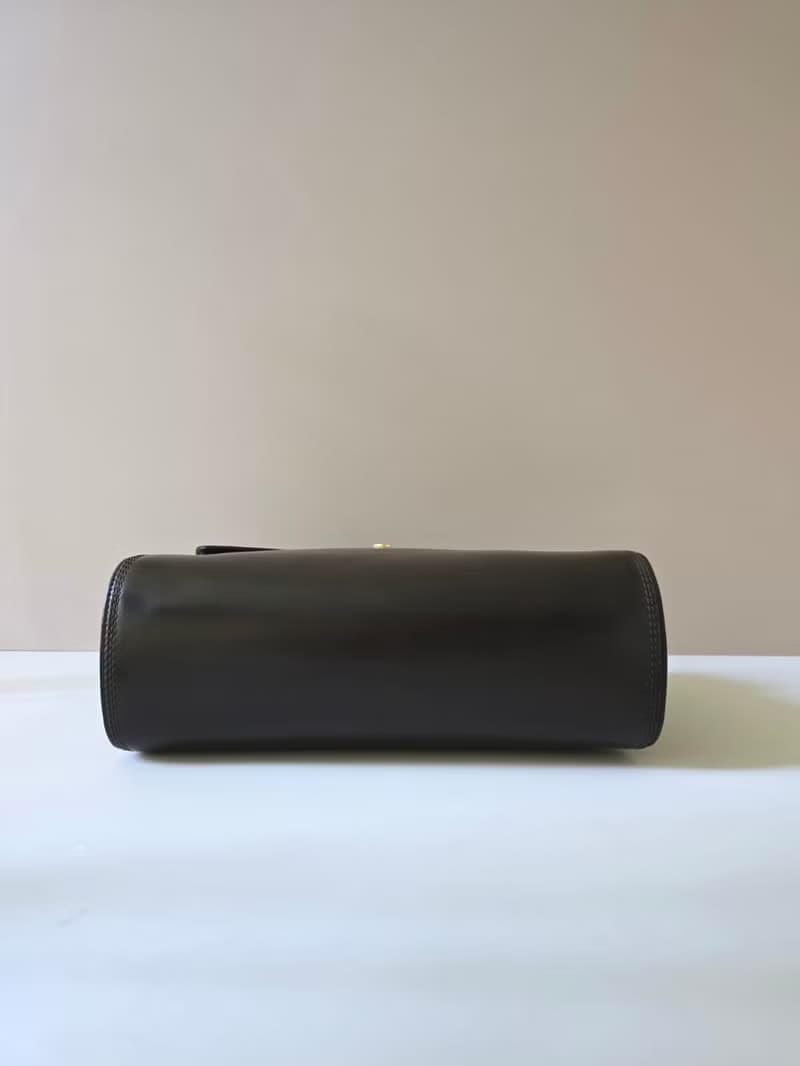 稀有中古二手Loewe咖啡色凱莉包復古包皮革側背包斜孭單肩包小包