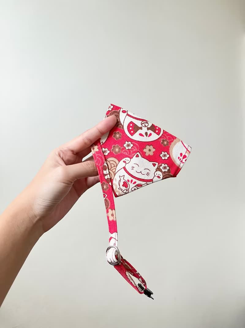 Ani Maneki Neko Collar for the cat