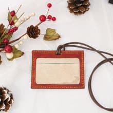 【材料包】手作皮件/安德烈橫式證件套/內附教學影片/新手友善