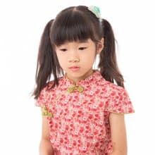 兒童旗袍 古風 四季款 繽紛彩梅
