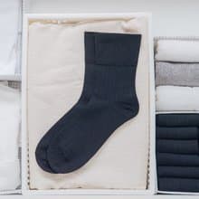 無束縛紳士襪三入組 經典黑