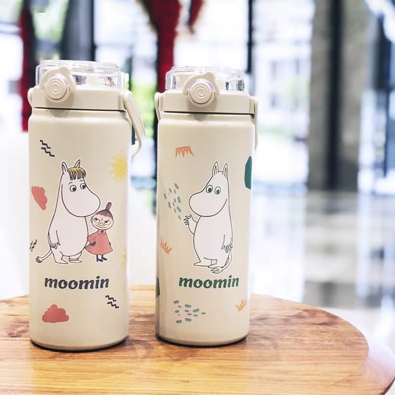 【MOOMIN】手提大容量保溫壺 1200ML