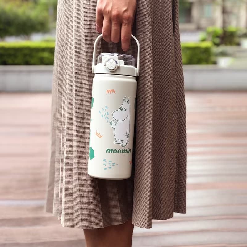 【MOOMIN】手提大容量保溫壺 1200ML