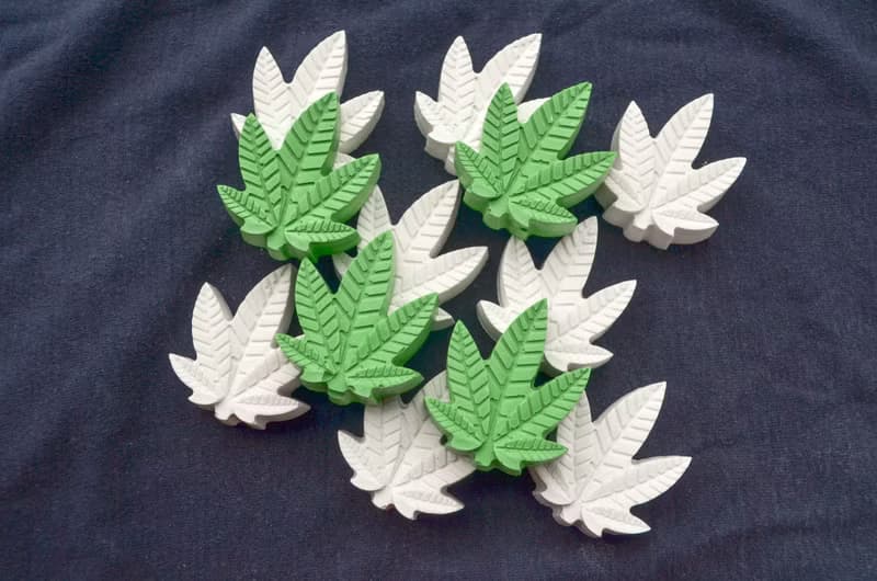 大麻葉擴香石/8件組