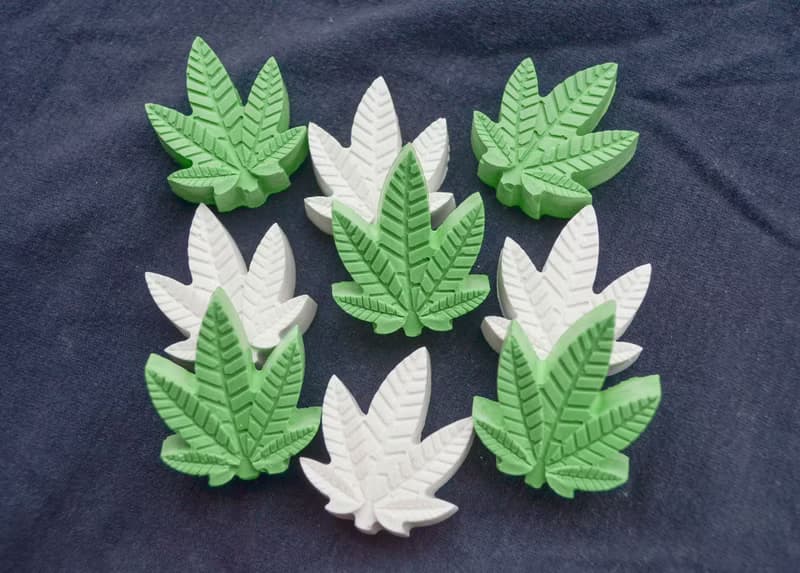 大麻葉擴香石/8件組