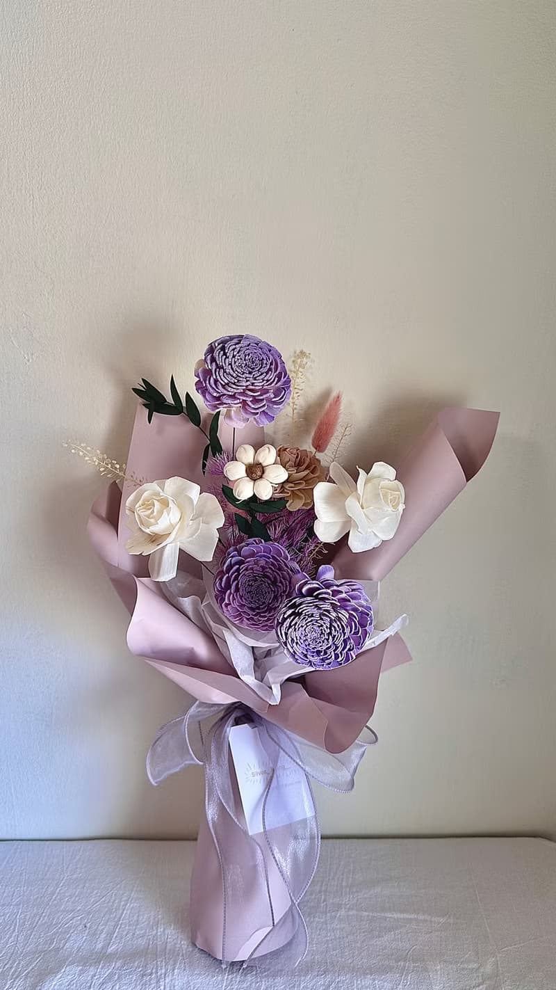 平價花束 索拉花束 索拉花 生日花束 情人節花束 畢業花束