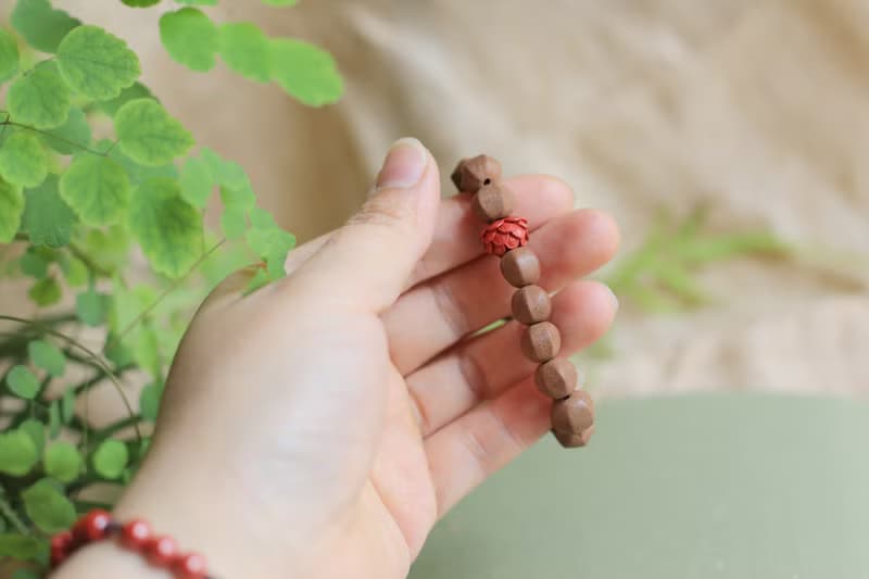 壹染指香品 | 香珠手串 | 天然高含量帝王硃砂配珠