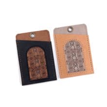 情人節 禮物 鏤空撞色 質感證件套 悠遊卡套-兔子 窗花