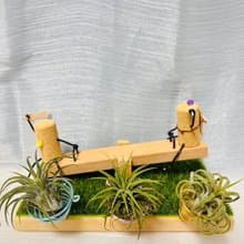 創意空鳳架  蹺蹺板玩樂 辦公室 桌上展示