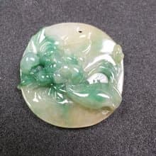 飄花翡翠蓮花 | 天然緬甸A貨翡翠 | 送禮