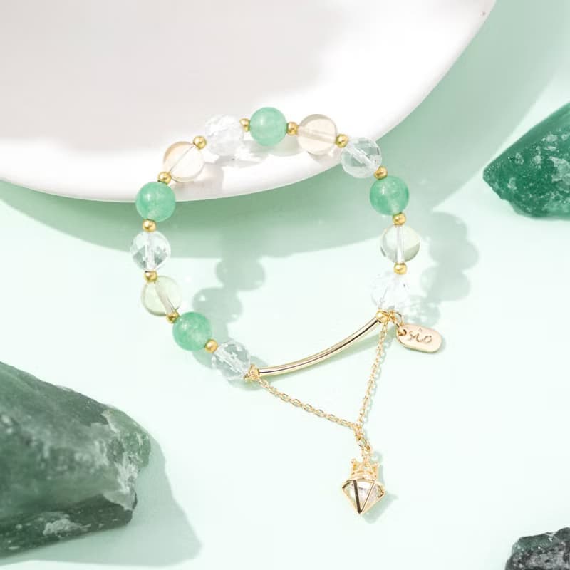 【晶石垂墜】晶石吊墜系列手鍊(多種款式可選)