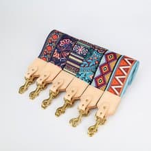 【切線派】靚麗出行 舒適寬背帶 純手工印花背帶 包包替換背帶
