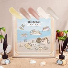 奶油家族The Butters授權聯名-奶油家族水性指彩五色禮盒