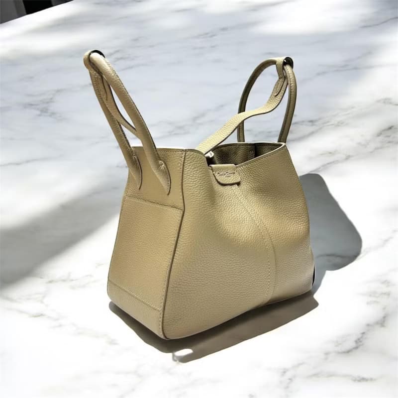 Tosca | Ohashi Bag- 斜孭包 手袋 手提袋 側背包 手拿包 真皮-杏