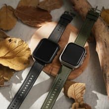 Apple watch - 防水輕便 蘋果錶帶 真皮錶帶  裝飾