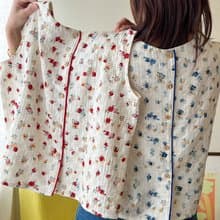 Cozy Lace Top : 2 種尺寸 紅色的