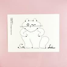 防水貼紙 機車貼紙 行李箱貼紙 貓咪 喵 貓 安全帽貼紙 悠遊卡