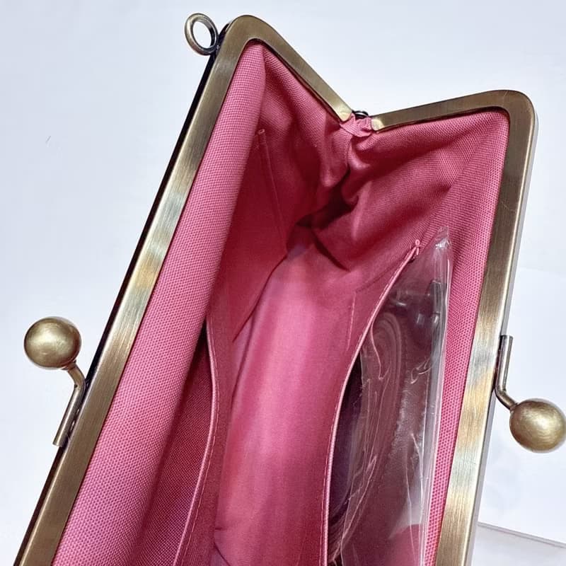 京都綾小路口金包-附帶肩背包 - 璀璨星辰(粉/藍)