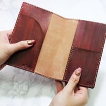 說走就走護照套/皮革護照套/皮革課程/一人成團/新手友善