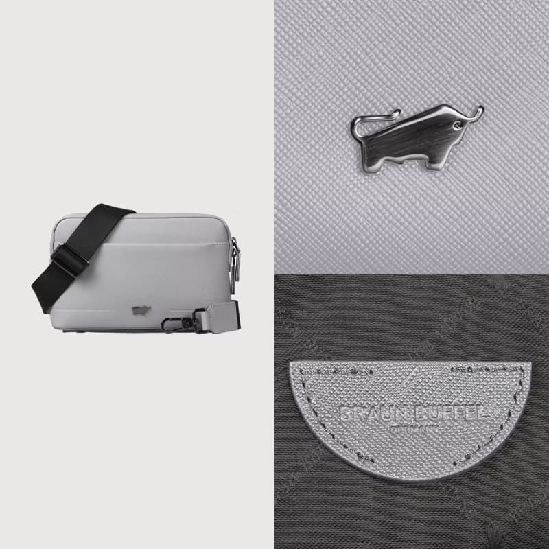 【免費升級送禮包裝】格瑞克-E 小斜背包-深藍/石灰白/BF573-03