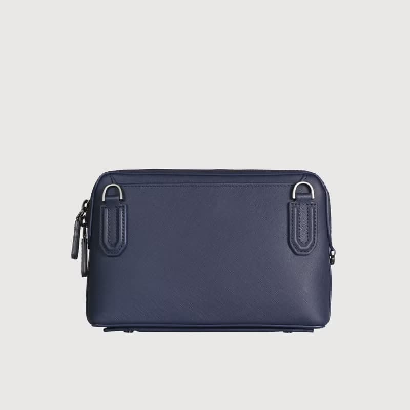 【免費升級送禮包裝】格瑞克-E 小斜背包-深藍/石灰白/BF573-03