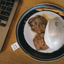 JS003~ 山竹牛肉球毛巾Mouse Pad