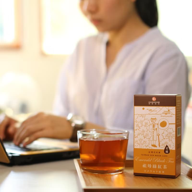 【立體茶包】紅茶故事集-老欉祖母綠紅茶芯芽茶包6入/盒